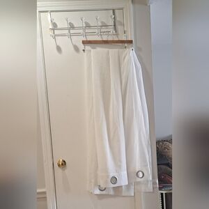 Sonoma White Sheer Grommet Curtain Panels For 1 Window